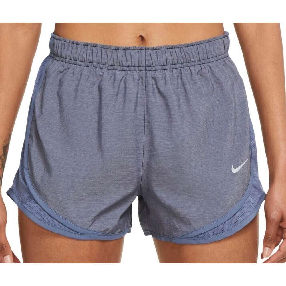 Nike Women's Tempo Running Core 3" Shorts Blue-Grey DB4487-493 Sz XS NWT